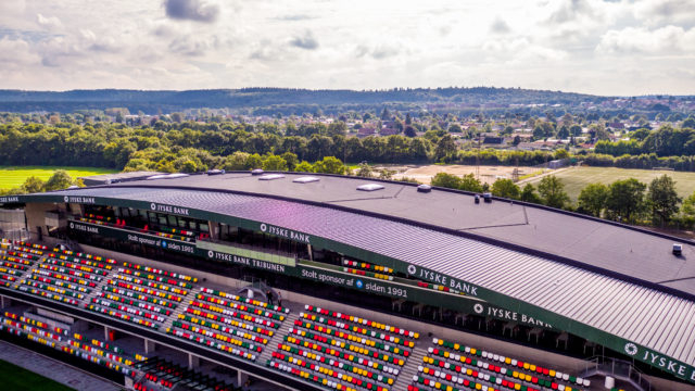 JYSK PARK STADIUM IN SILKEBORG, DENMARK