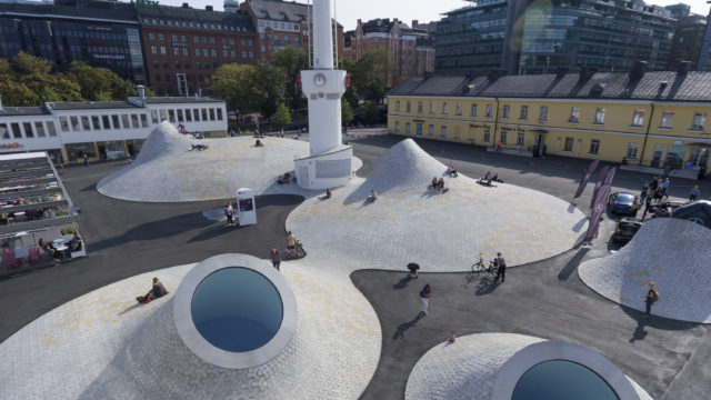 Amos Rex – ett nytt museum med sommarkänsla, Helsingfors i Finland
